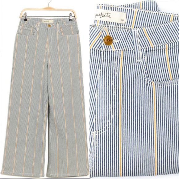 IMPERFECTS Wide Leg Olah Twill Pants - Picture 4 of 4